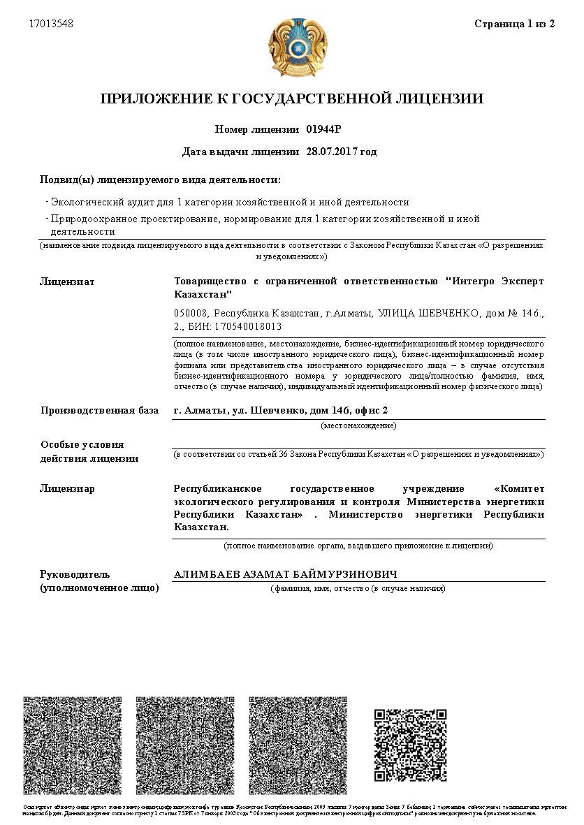 Лицензия